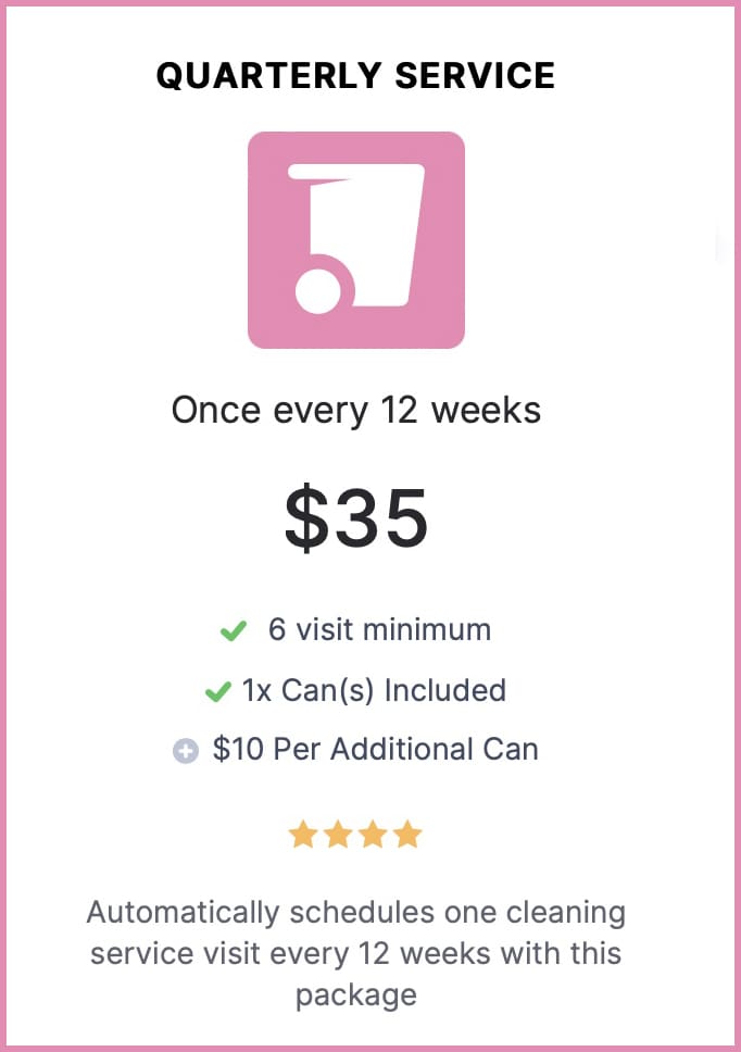 MONTHLYpackages2024-10-19_16-39-29 Trash Cans Cleaned Orlando each quarter